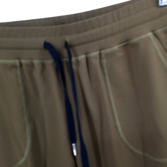 Zyia Unwind Army Green Pull On Joggers Pants Size L Athletic Stretch Drawstring - Picture 4 of 11